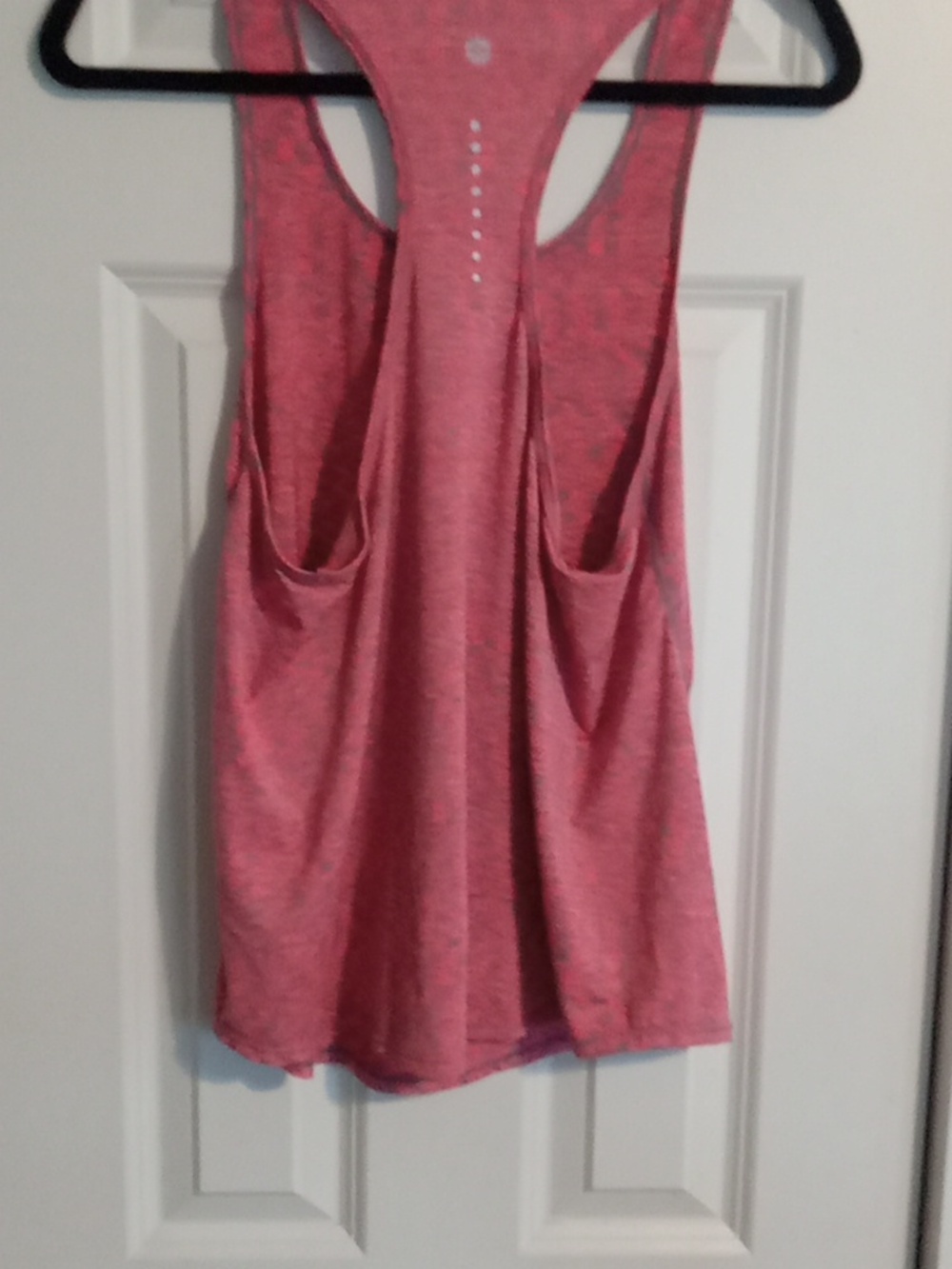 Athleta Heathered Pink Racerback Tank - Picture 3 of 4